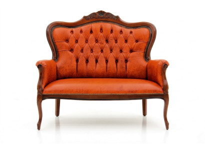 Art Deco Sofa Dwuosobowa Nowa 2 miejsce do siedzenia Design Sofy Podkładka Kanapy Włókienniczy Relaks
