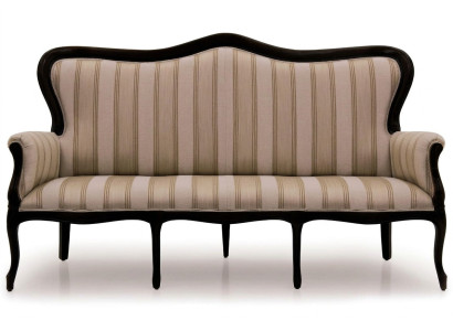 Designerska kanapa trzyosobowa Podkładka sofa Art deco Sofy 3-osobowe Pokój Meble Brown Siedziba