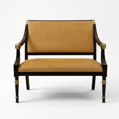 Designerskie biuro biuro kancelaria prawna ławki kanapy sofa 2 miejsce siedzące sofa materiałowa kanapa podkładka