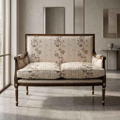 Sofa Dwuosobowa Kanapa Klasyczna Nowa Podkładka Włókienniczy Kanapy Sofa Tekstylna