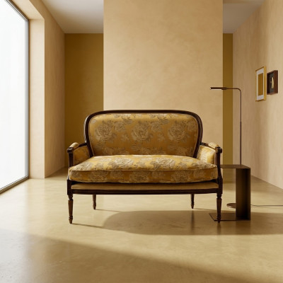 Sofa 2 miejsce do siedzenia Design Sofy Podkładka Kanapy Włókienniczy Relaks Classic Dwumiejscowa Nowa