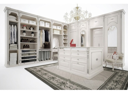 Sukienki typu walk-in Szafa Luxury Classic Szafa Przebieralnia wykonana na miarę