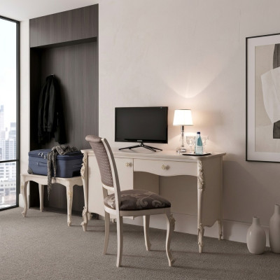 Półki Biurko Tabela Krzesło 2-częściowe Biurko Office Classic Furniture Drewno