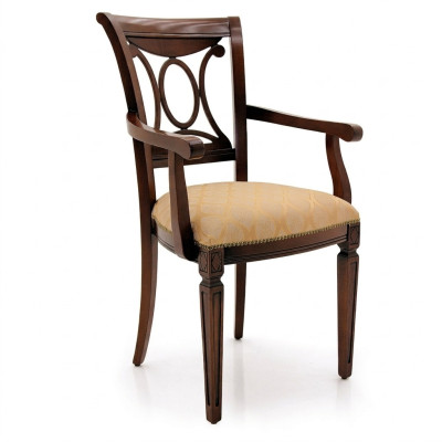 Design Podkładka Krzesło Siedziba Office jadalnia Drewno Krzesło z Podłokietnik Classic Nowość