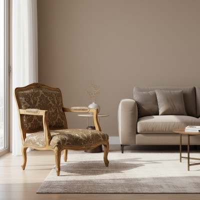 Classic Meble Luxury 1 miejsce do siedzenia Sofa Nowa Sofa Fotel Sofa Classic Włókienniczy