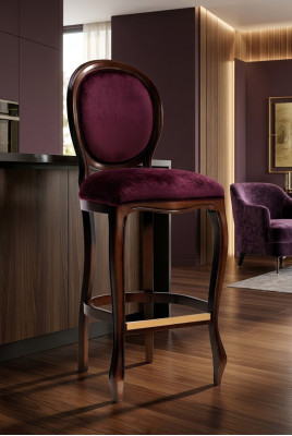 Hoker barowy Krzesło Fotel Bar Home Bar dla Szafka barowa Classic Meble