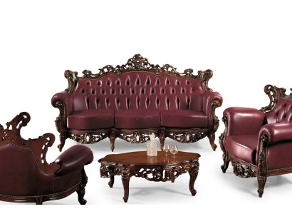 Chesterfield 3 miejsce do siedzenia Sofa Skóra Sofa Kanapy Luxury Design Italian Meble