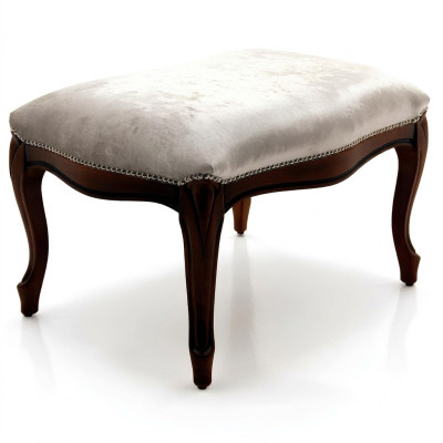 Szezlong Ottoman Siedziba Tapicerowany Pufa Niebieski Nowy Design Podkładka Stołek Podnóżek