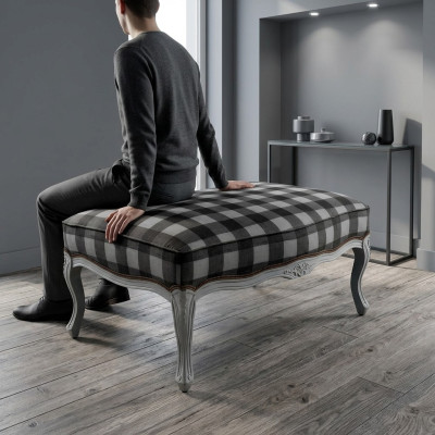 Stołek meblowy osmański Podnóżek osmański Stołek Sofa Pufa Podkładka stołek boczny