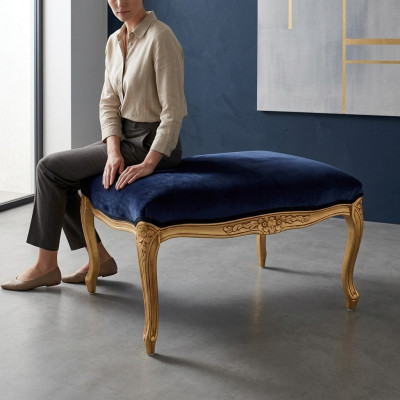 Siedziba Podkładka Ławka Podkładka Siedziba Stołek Ławka Włókienniczy Materiał Drewno Style Designer Nowe