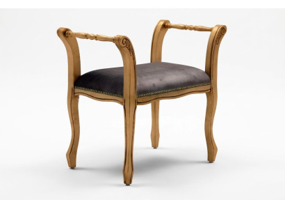 Szezlong Ottoman Kanapa Aksamit Materiał 70x39 Stołek podnóżek stołek boczny