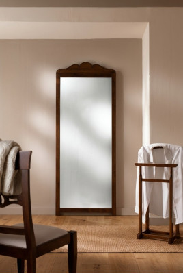 Klasyczne Designerskie Oryginalne Drewno Rama XL Lustro 84*3*205cm Lustro Meble Nowość