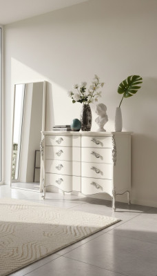 Salon Drewno Nowoczesne Luksus Włochy Design Kredens Meble Kredens Klasyczny