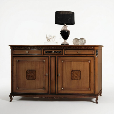 Design Kredens Szafki Komody Półka Półki Drewno Kredens Szafa Solidne drewno