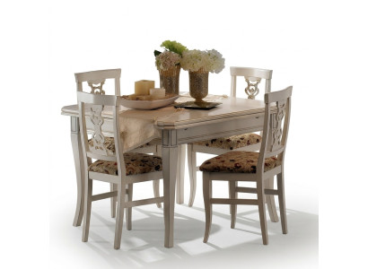 Meble Meble stoły Solidne drewno Tabela Nowy Luksus Stół obiadowy Italian Design