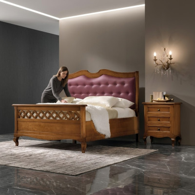 Meble Drewno Nowy włoski design konsoli Stolik nocny Side Tabela stoły