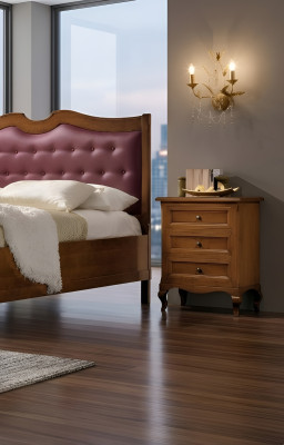 Meble Drewno Nowy włoski design konsoli Stolik nocny Side Tabela stoły
