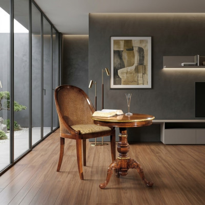 Klasyczny stolik kawowy Stolik sofa do salonu Tabela Drewno elegancki design
