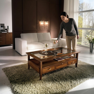 Tabela Side stoły Kanapa Nowoczesny Design Kwadratowy stolik kawowy 130cm Nowość