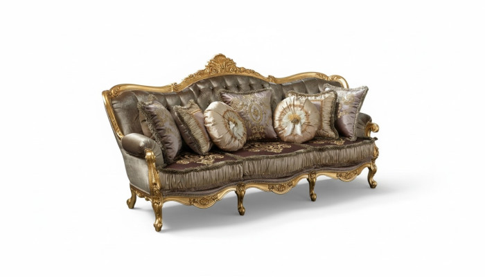 Sofa 3 miejsce do siedzenia Kanapy Sofy Art deco trzyosobowa Włókienniczy Sofy Kanapa Podkładka Nowość