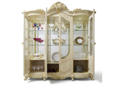 Prezentuje Salon Szafki Kredens Drewno New Luxury Gablota Szafa Classic