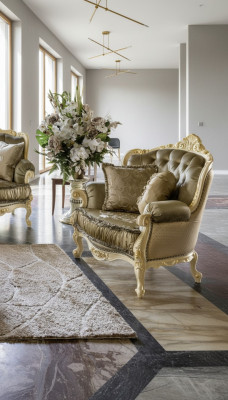 Design Sofy Podkładka Kanapy Włókienniczy Relaks Art Deco Dwuosobowa Sofa Nowa 2 miejsce do siedzenia
