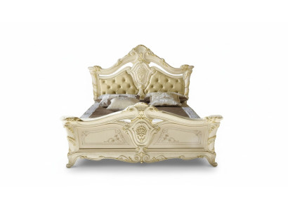 Chesterfield Sypialnia Barokowe Meble Włókiennicze Classic Łóżko Luxury