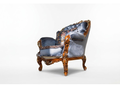 Design Luxury Classic Oparcie Włókienniczy Fotel 1 miejsce siedzące Sofa Podkładka Sofy Jednomiejscowe