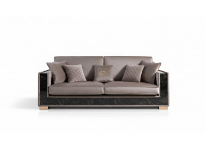 Sofa trzyosobowa kanapa Podkładka Design Siedziba Sofy Pokój Meble Materiał 3er Modern