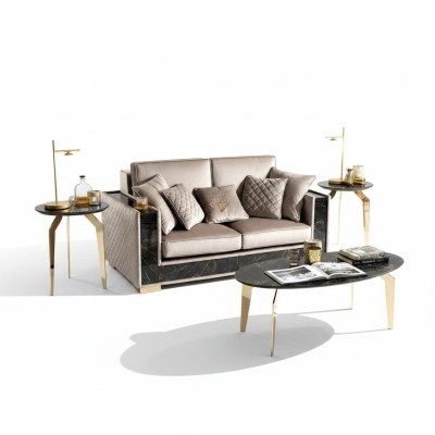 Sofa dwuosobowa 2 miejsce do siedzenia Duża XL Kanapa Sofy Kanapy Salon Design Nowe