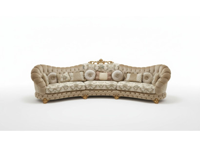 Żywy krajobraz Narożnikowa kanapa Okrągłe Kanapa Siedziba Podkładka Sofa Luxury Meble Sofas Włochy
