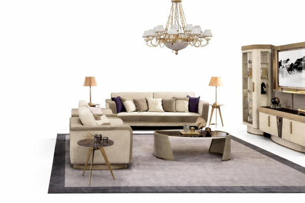 Zestaw sofowy 3+1+1 miejsce do siedzenia Zestaw Design Sofy Podkładka Couchen Relaks Sofa Nowoczesna Nowość