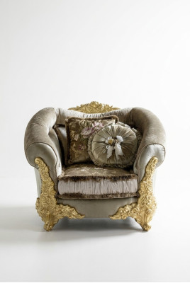Fotel Luxury Fotel Meble Nowy Salon Sofa Jednoosobowa Kanapa Lounge Club Hotel