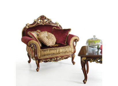 Fotel Design Kanapa Sofa Relaks Materiał Lounge Club miejsce siedzące Luksusowe Turkis Barokowe Nowe