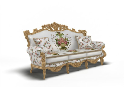 Classic Design Podkładka Luxury Siedziba Sofa Kanapa Aksamit Włókienniczy 3 miejsce do siedzenia Nowe Meble