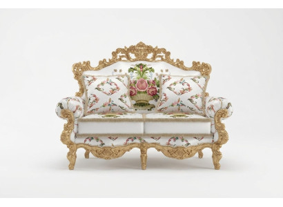 Klasyczna Podkładka Kanapy Ławka Kanapa Sofy Meble Sofa Dwuosobowa 2 Siedziba Włochy