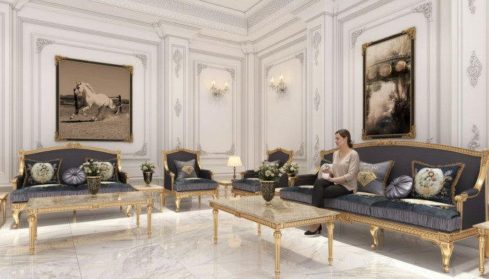 Żywy krajobraz Sofa Kanapa 6-częściowa Ustawić 3 2 1 miejsce do siedzenia stolik kawowy 2x Stolik