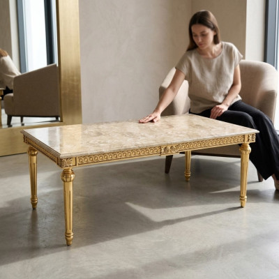stolik kawowy boczny stoły salon prostokątna kawa luksusowy design kanapa Tabela