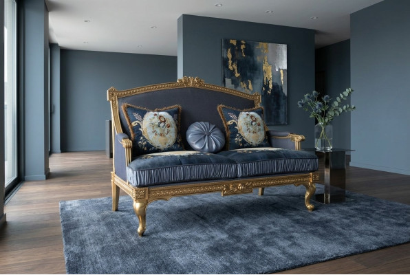 Meble 2 miejsce do siedzenia Sofa Kanapa Podkładka Lounge Club Kanapy Sofy Design Dwumiejscowe