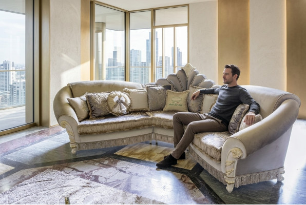 Sofa Sofa Sofa Żywy krajobraz Ustawić Design Nowoczesne Sofy Włochy L-Shape