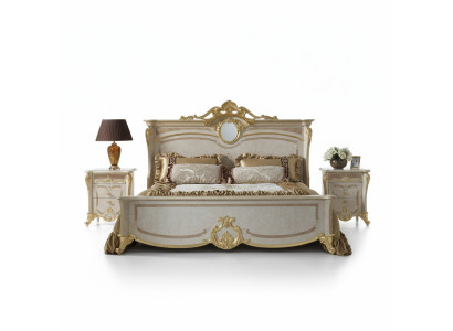 Łóżko Sypialnia łóżko Podwójne łóżko Rama łóżka Hotel Design Podkładka Luxury Meble