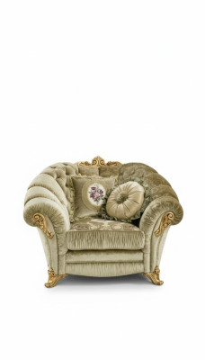 Luksusowe Krzesło Podkładka Cocktail Relaks Lounge Club Krzesła Meble Design Fotel Beige