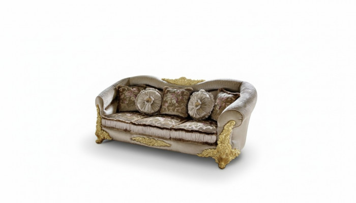 Sofa 3-osobowa Siedziba Sofy Pokój Brown Chesterfield Sofa Trzyosobowa Podkładka Design