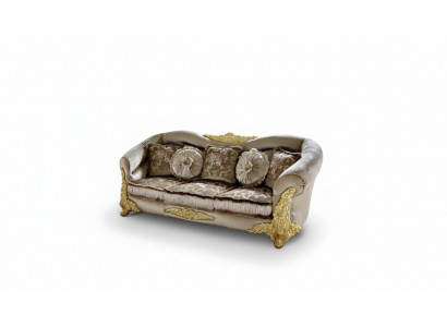 Sofa 3-osobowa Siedziba Sofy Pokój Brown Chesterfield Sofa Trzyosobowa Podkładka Design