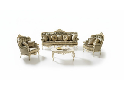 Zestaw sofowy 3+1+1 miejsce do siedzenia Zestaw Design Sofy Podkładka Kanapy Relaks Kanapa Sofa Nowość