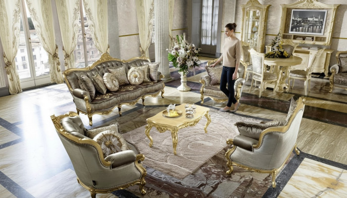 Żywy krajobraz 3 miejsce siedzące Kanapa Sofa Kanapy Podkładka Kanapy Trzymiejscowe Classic