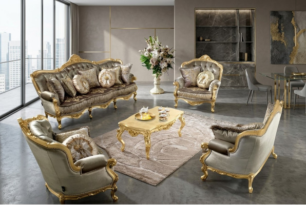 Żywy krajobraz 3 miejsce siedzące Kanapa Sofa Kanapy Podkładka Kanapy Trzymiejscowe Classic