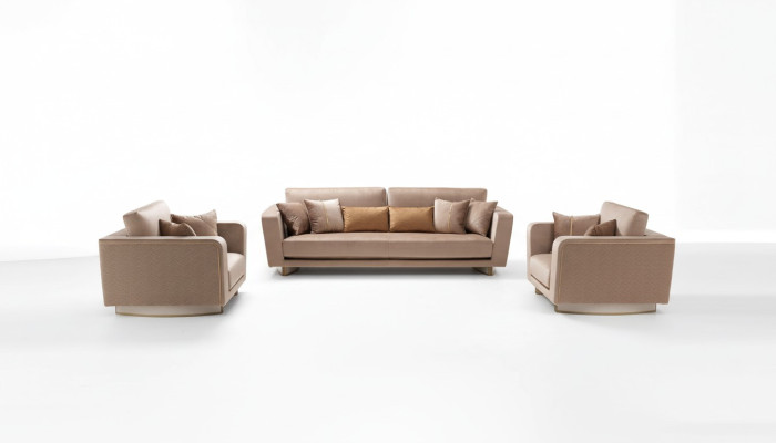 Zestaw sofowy 3+1+1 miejsce do siedzenia Zestaw Design Sofa Podkładka Kanapy Kanapa Classic 3 szt.