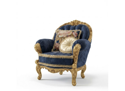 Klasyczny design Fotel Pokój dzienny Jednoosobowa sofa Sofa Lounge Club Hotel Luxury
