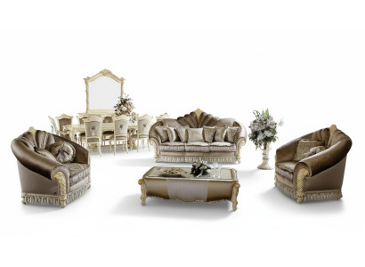 Klasyczna Designerska Kanapa Podkładka Sofa Ustawić 3+1+1 Osobowe Kanapy Sofy Włókiennicze